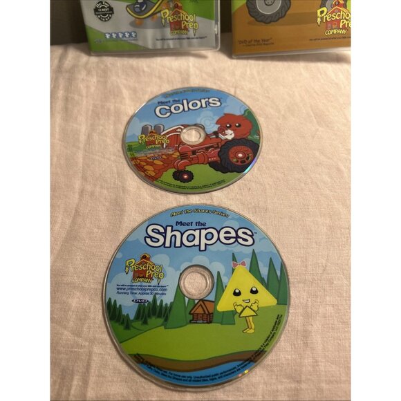 NEW Preschool Prep Company Collection Series Letters Numbers Shapes 10 DVD Box - Picture 12 of 16